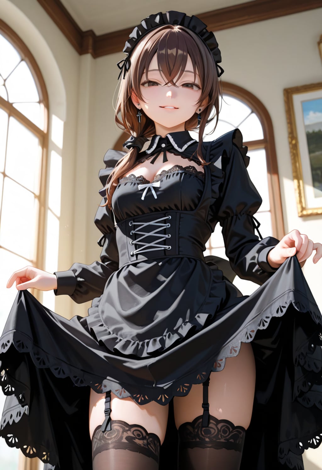 歩美 Maid Costumes (16)
