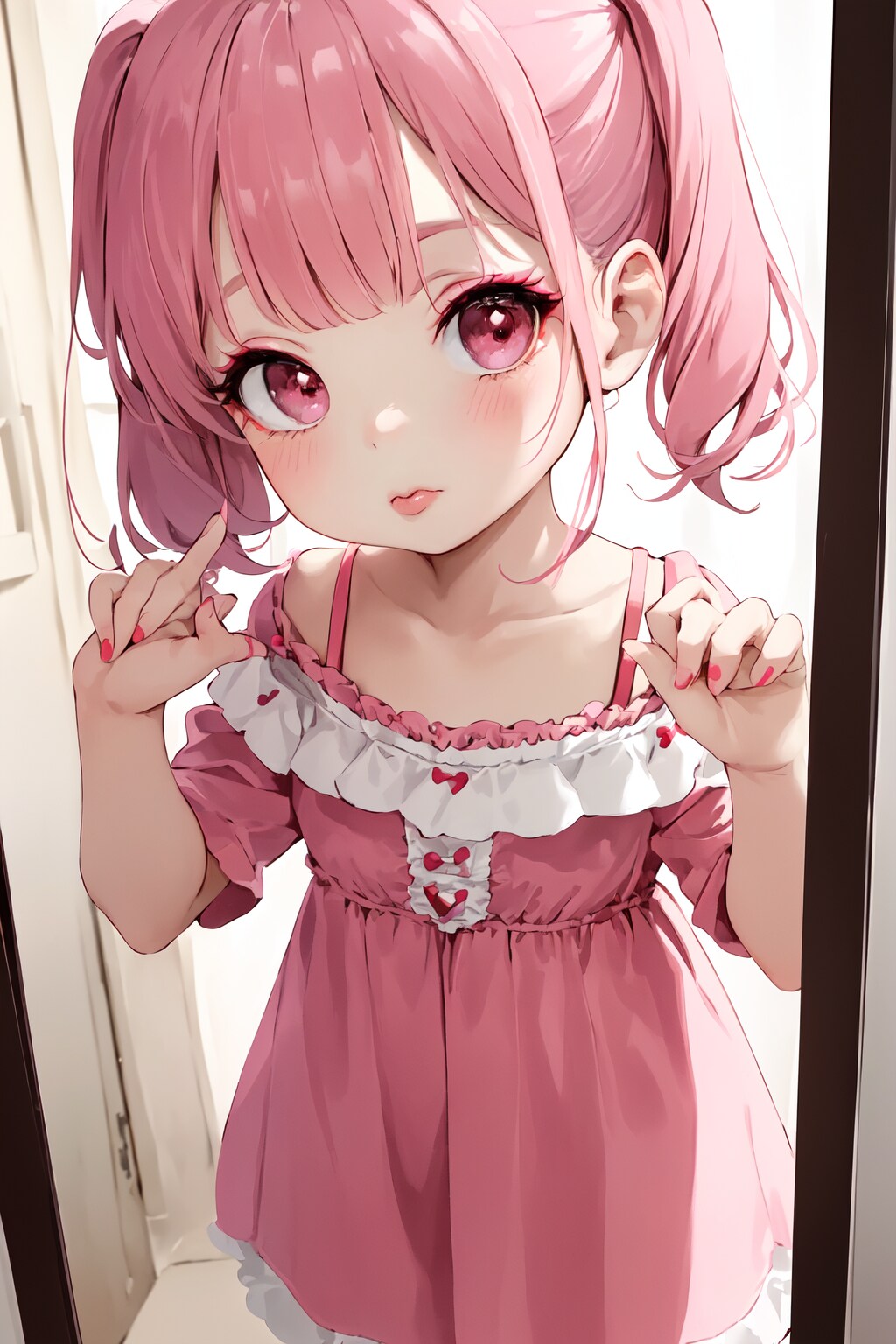 はじめておめかし♪