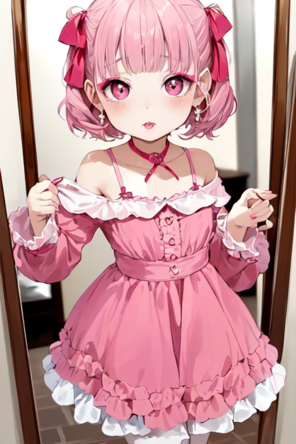 はじめておめかし♪