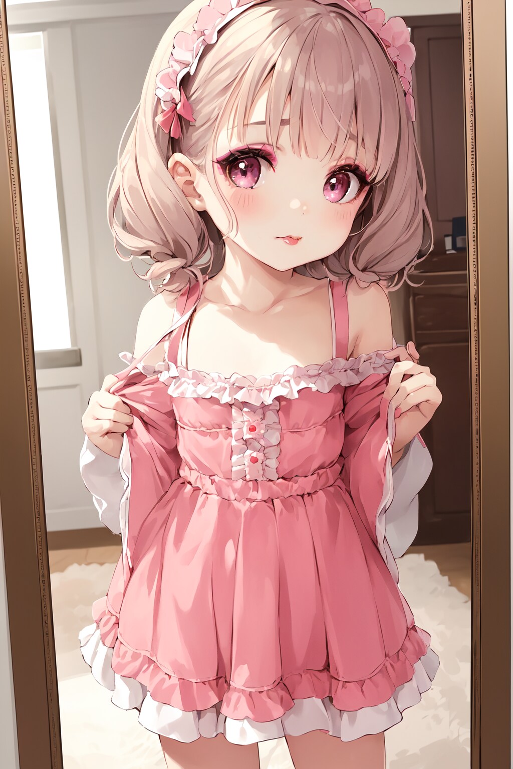 はじめておめかし♪