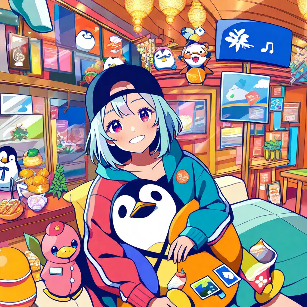 ペンギン好きの女の子