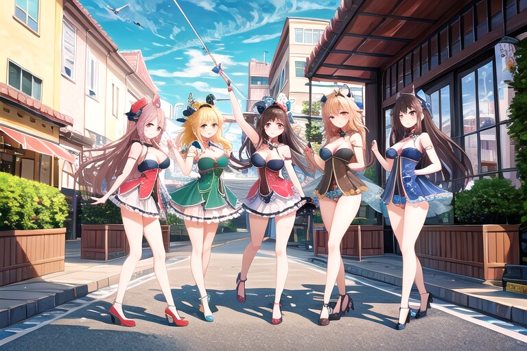 夏祭りイベントに向けて | の人気AIイラスト・グラビア