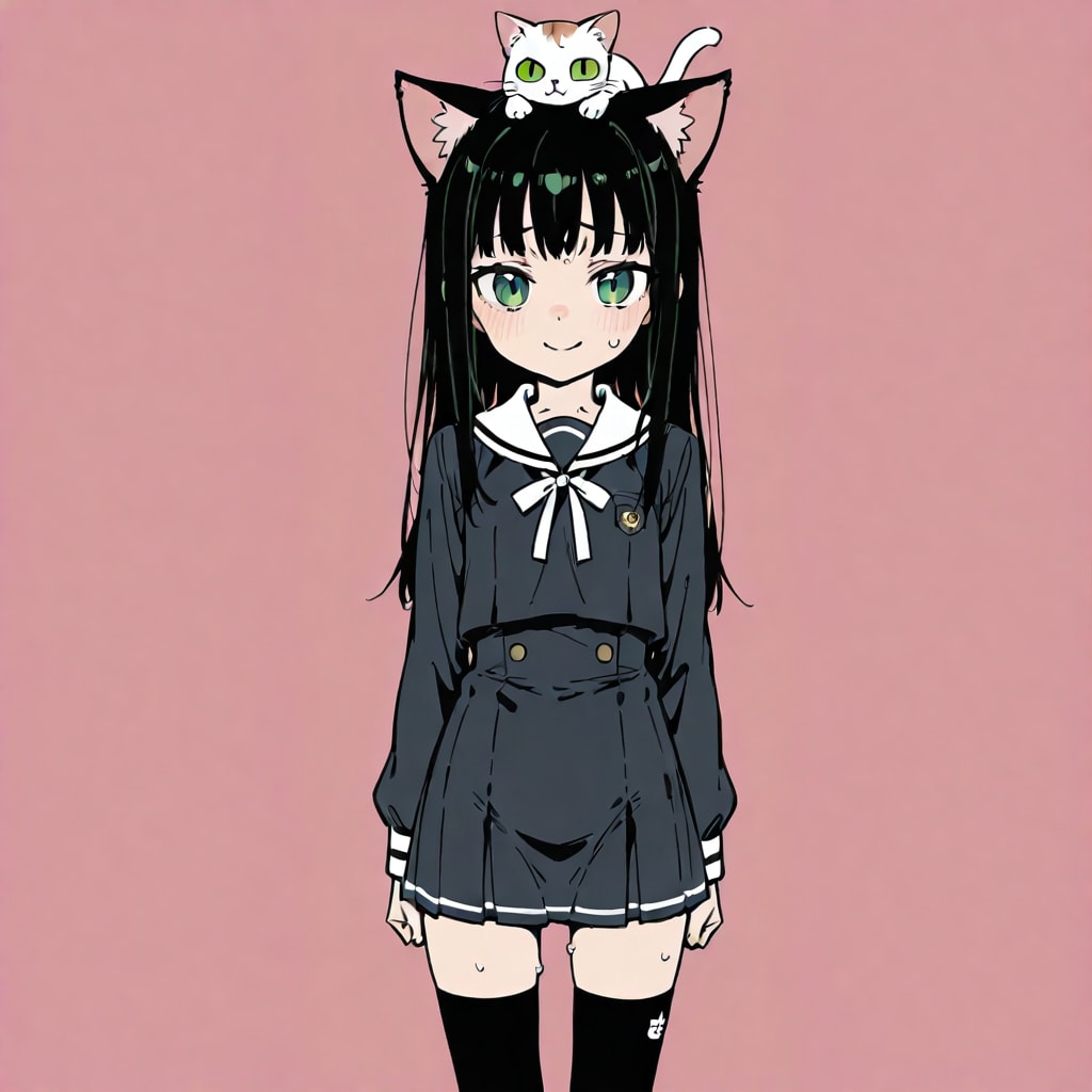 猫耳女学生