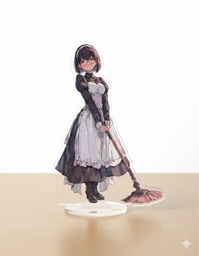 ハニカミメイド×アクスタ化 | の人気AIイラスト・グラビア