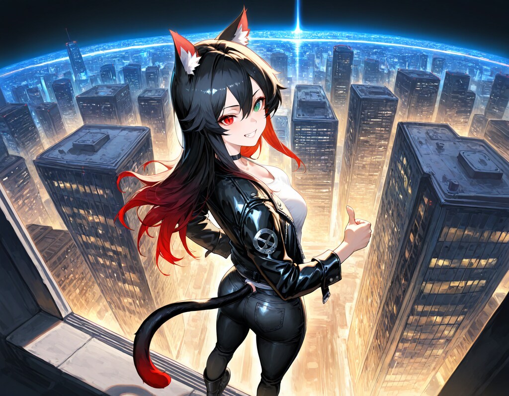 屋上から見渡す風景