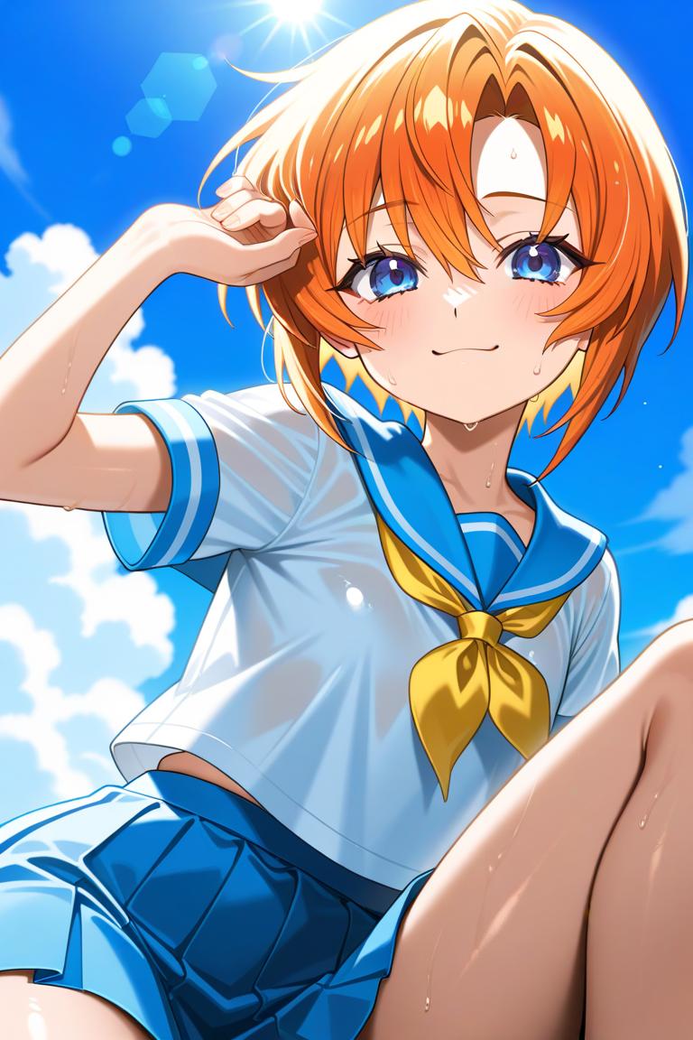 竜宮レナ　セーラー服　ひぐらしのなく頃に