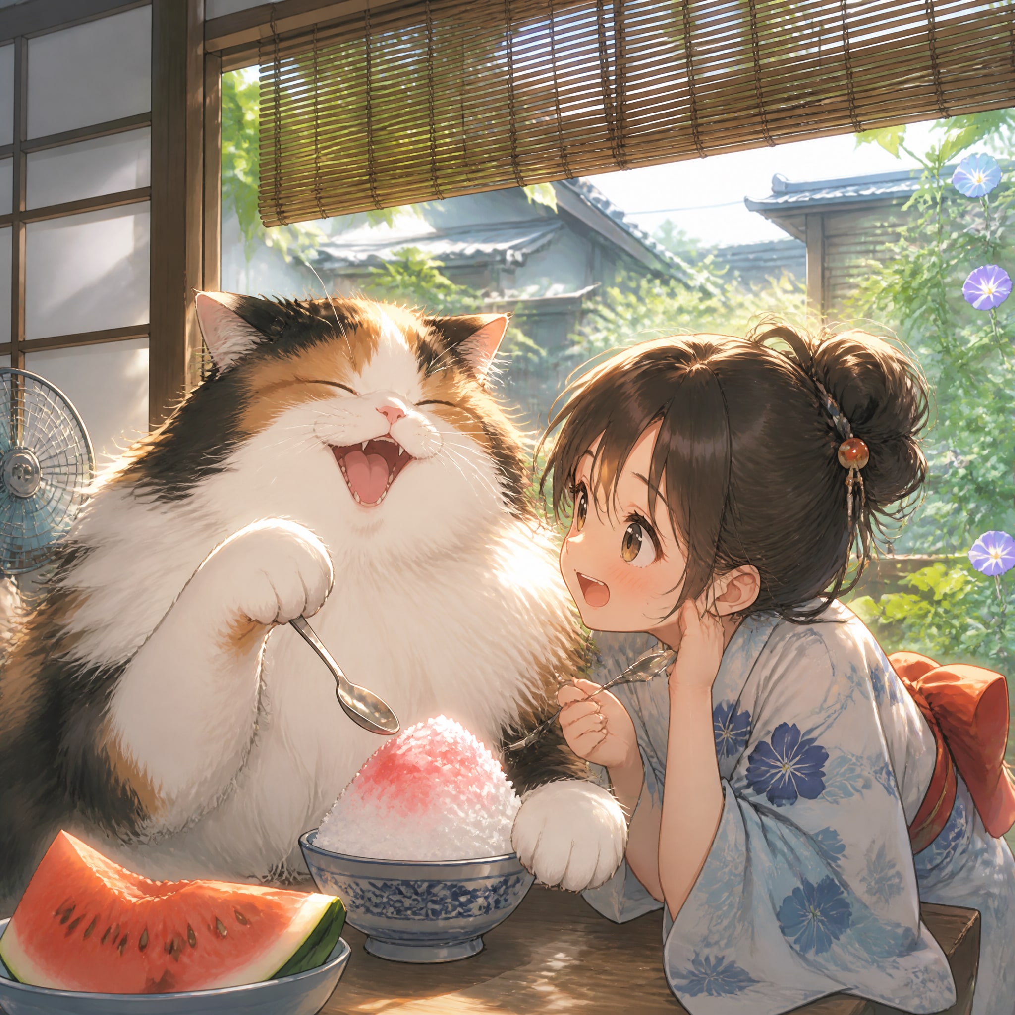 おはよう三毛殿（１１９）GPTimages2.0 | の人気AIイラスト・グラビア