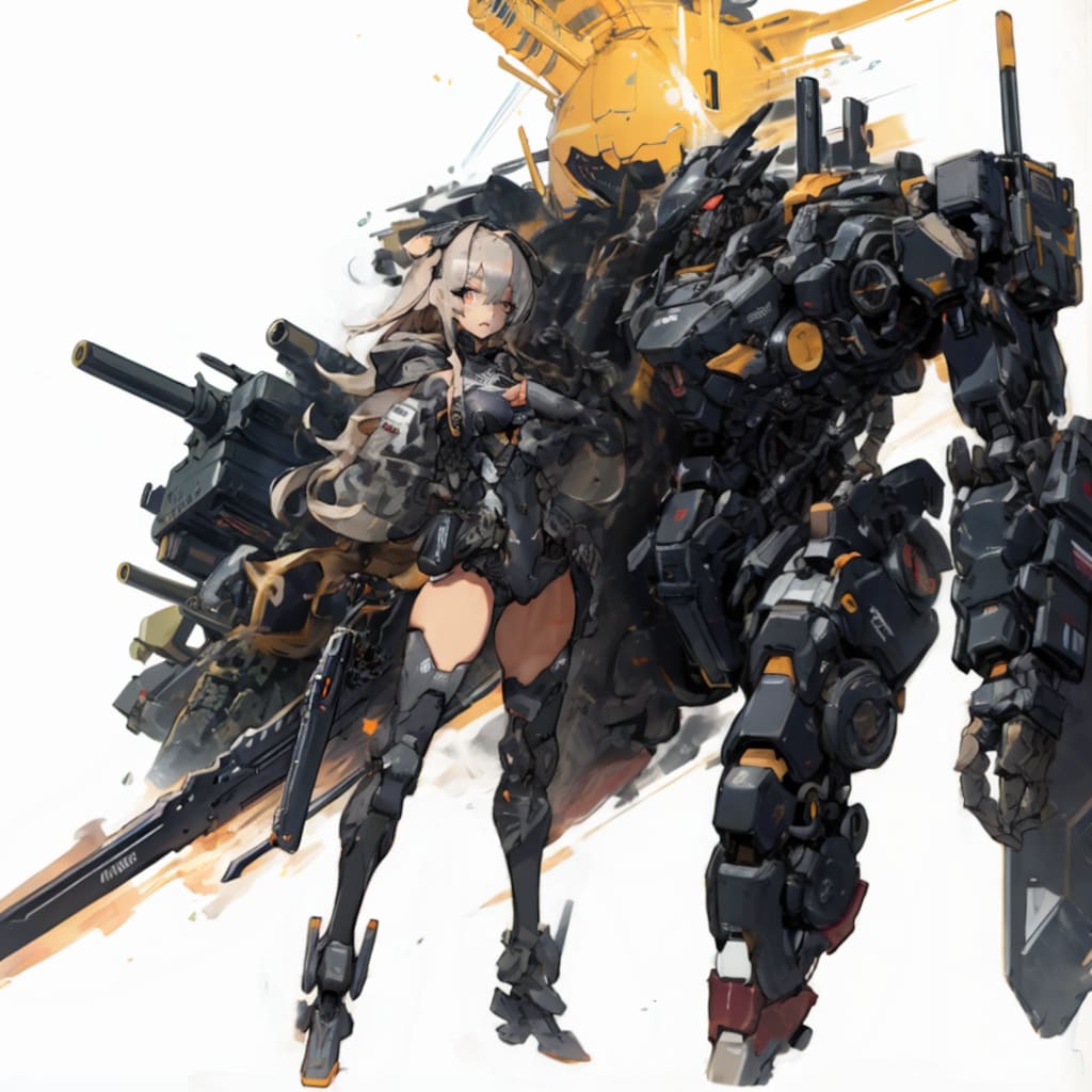 Girl and Robot1168