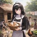 お題投稿 | おもしろ対義語 | シスターの日常 3枚目