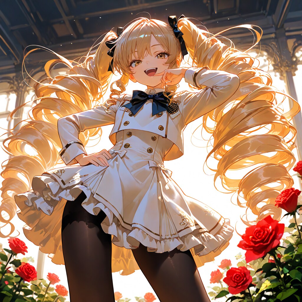 薔薇もかすんでしまいますゎ～