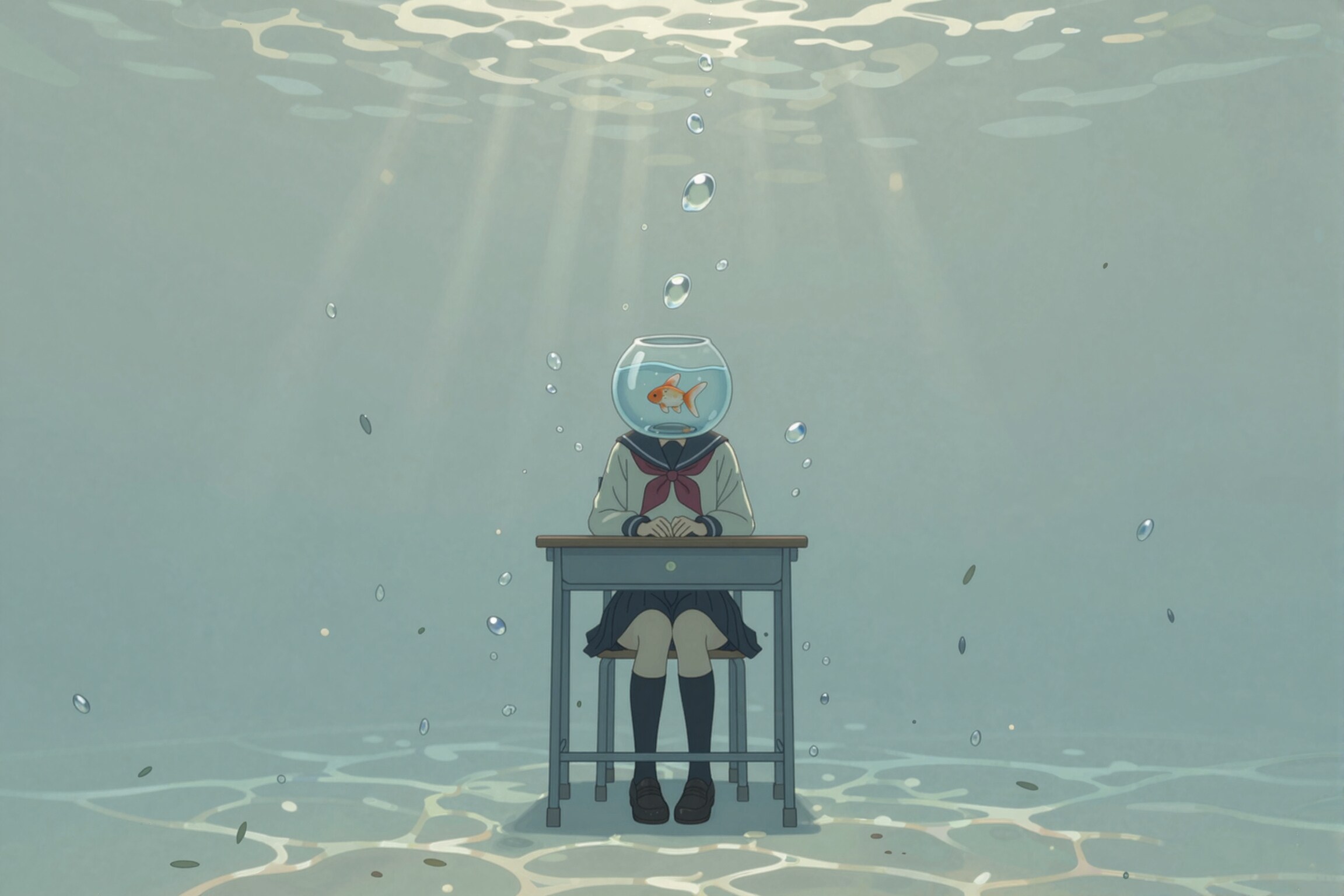 水中オブ水中