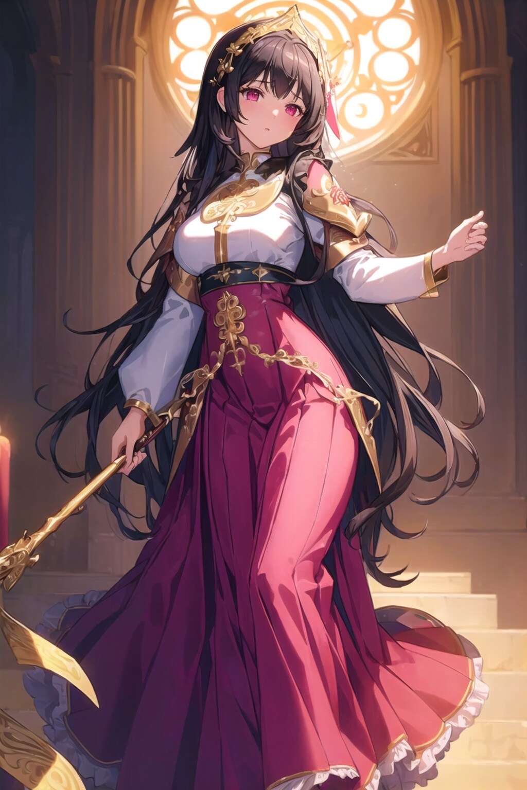 物憂げな聖女様