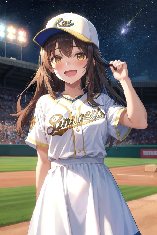 ナイター観に行ったよ⚾️🏟️👫💓