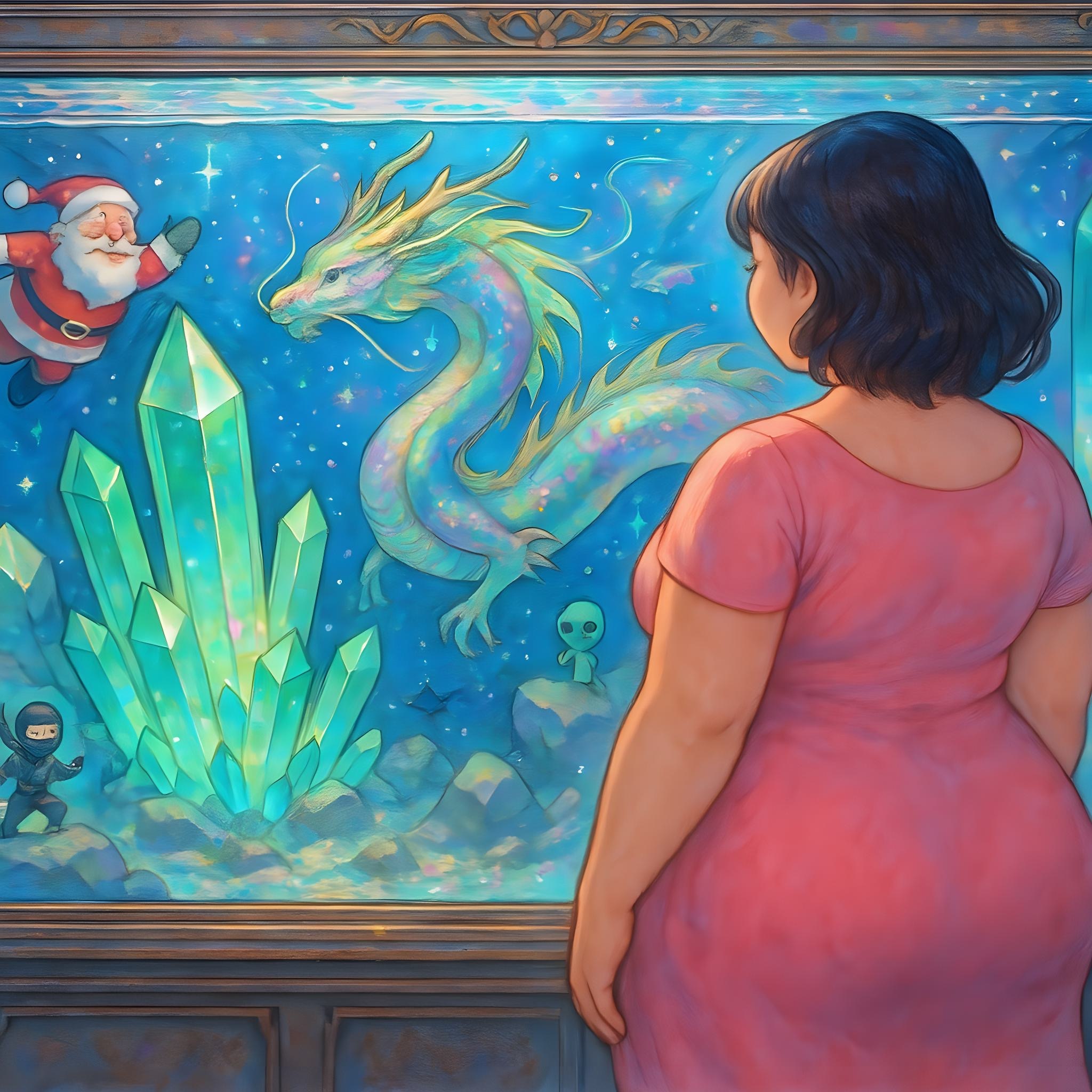 ごちゃごちゃした水槽-墓場供養- | の人気AIイラスト・グラビア