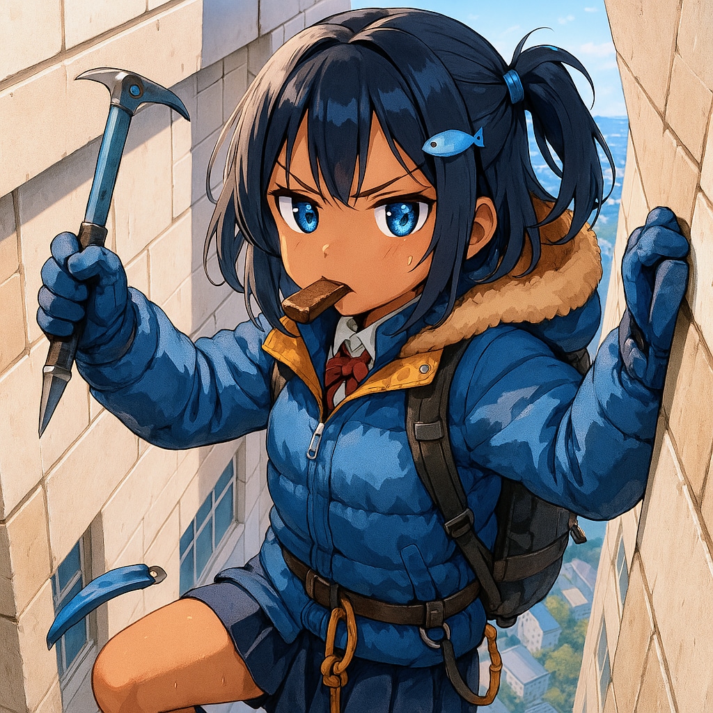 攀登るこなつちゃん | の人気AIイラスト・グラビア