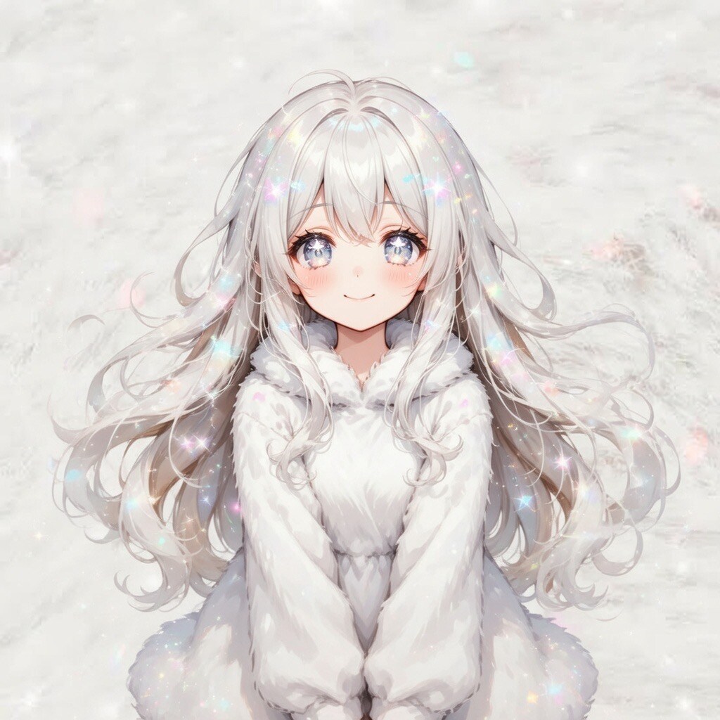 白い女の子