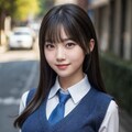 青いベスト 3枚目