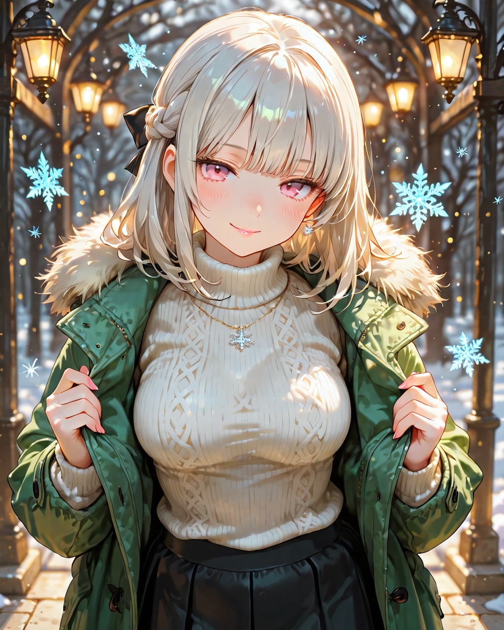 秋というよりも冬だね（おはよう#162） | の人気AIイラスト・グラビア