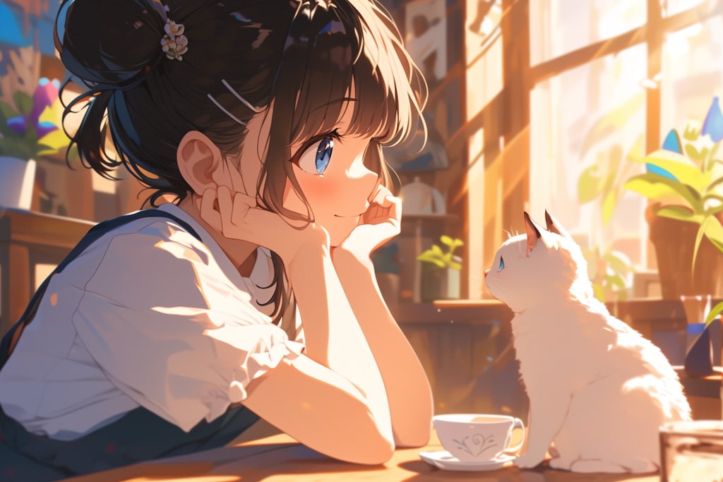 猫🐈とおだんごちゃん🍡✨04