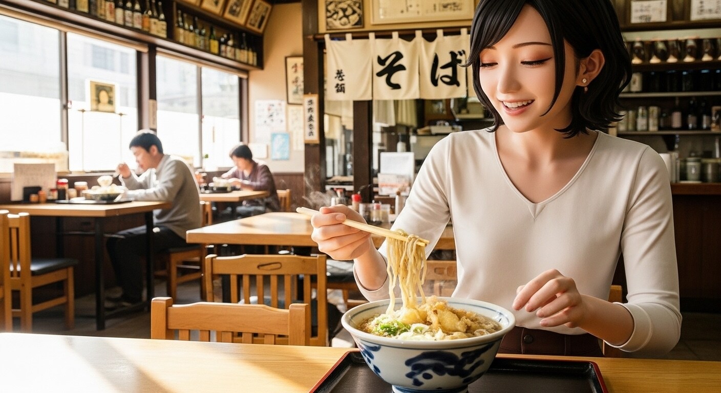 Japanese noodle dishes come in a wide variety.