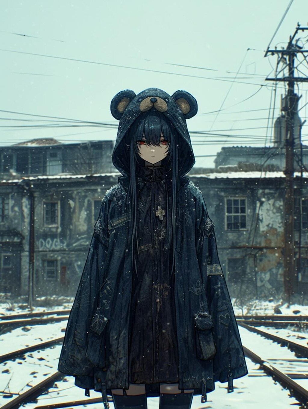 セピア✖︎くま娘🐾