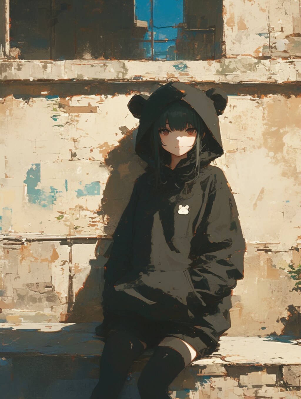 セピア✖︎くま娘🐾