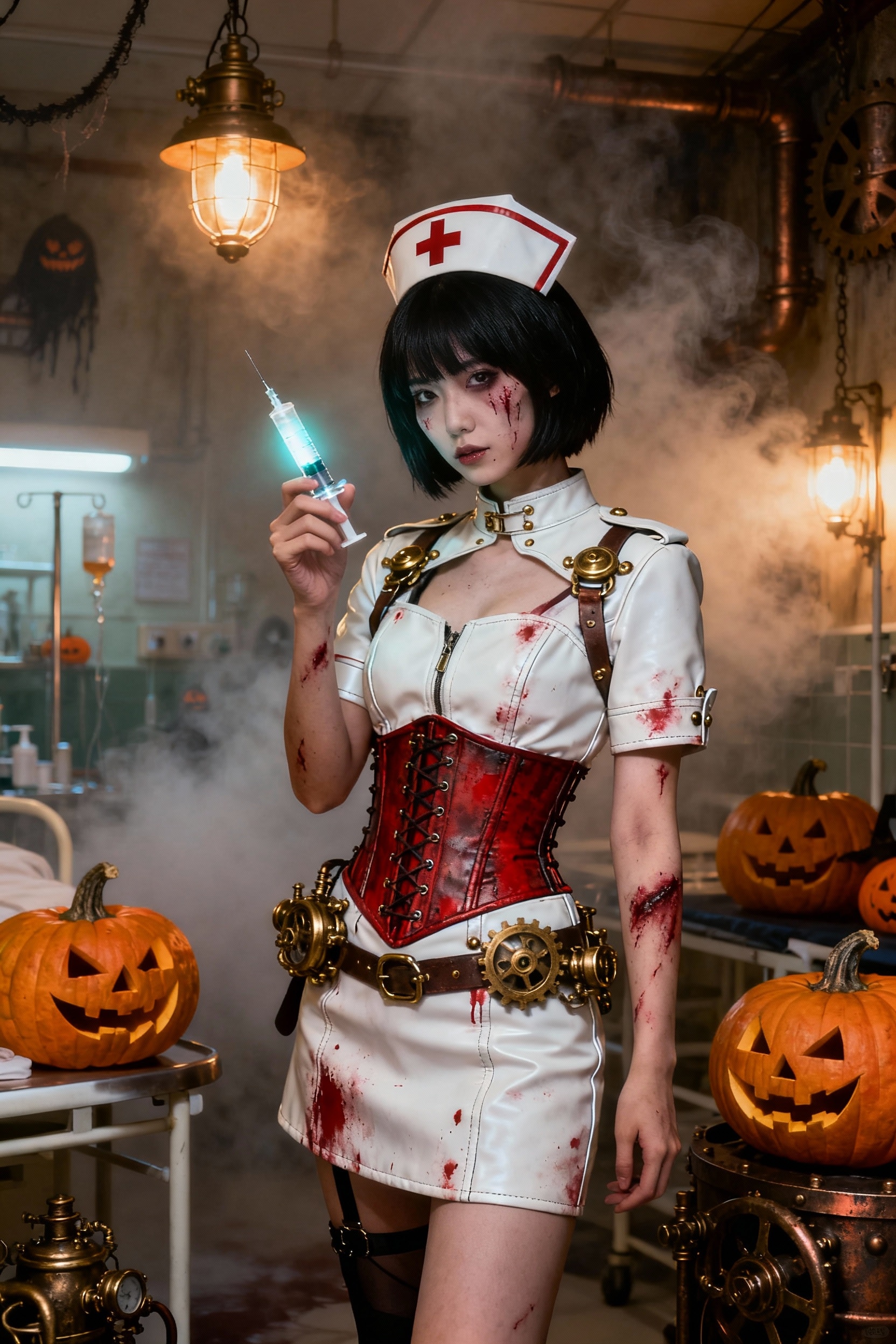 スチームパンク世界のハロウィン | の人気AIイラスト・グラビア