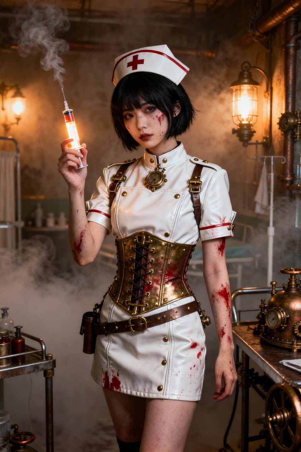 スチームパンク世界のハロウィン