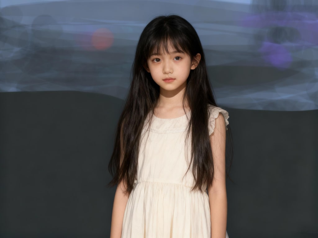 この画像を元に女の子を描いて