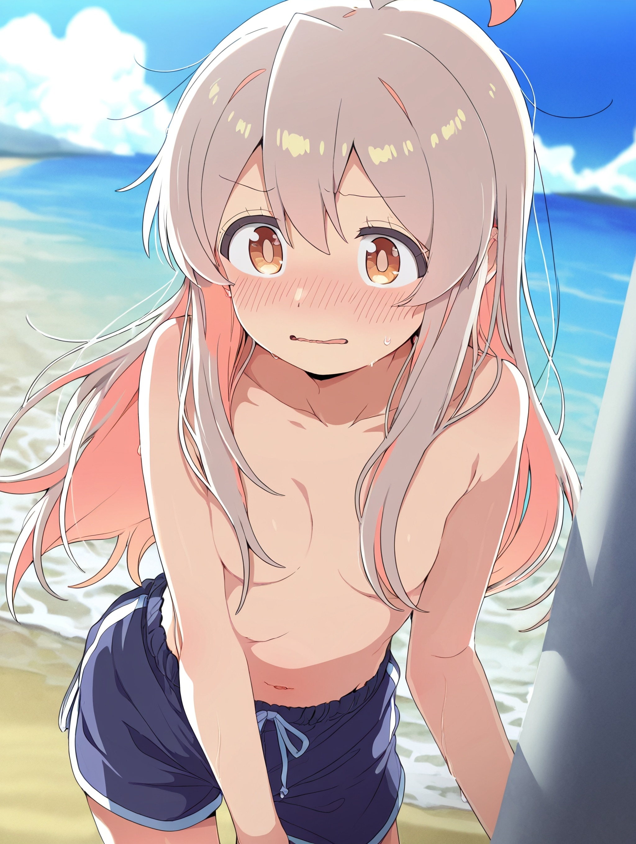 まひろちゃんの男水着チャレンジ