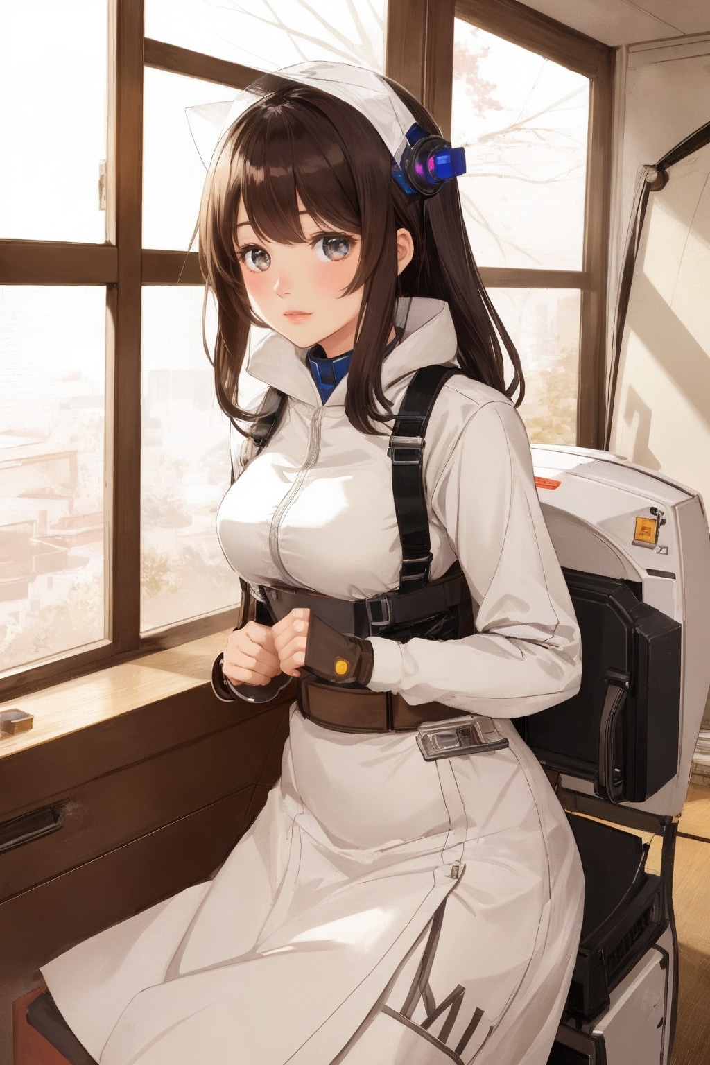 ご主人様、充電完了しました…