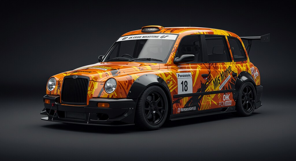 ロンドンタクシーレーシングカー