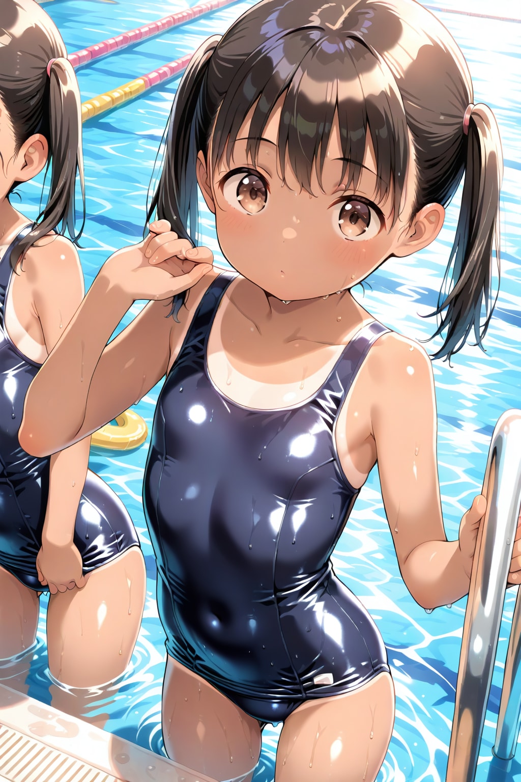 スク水美少女