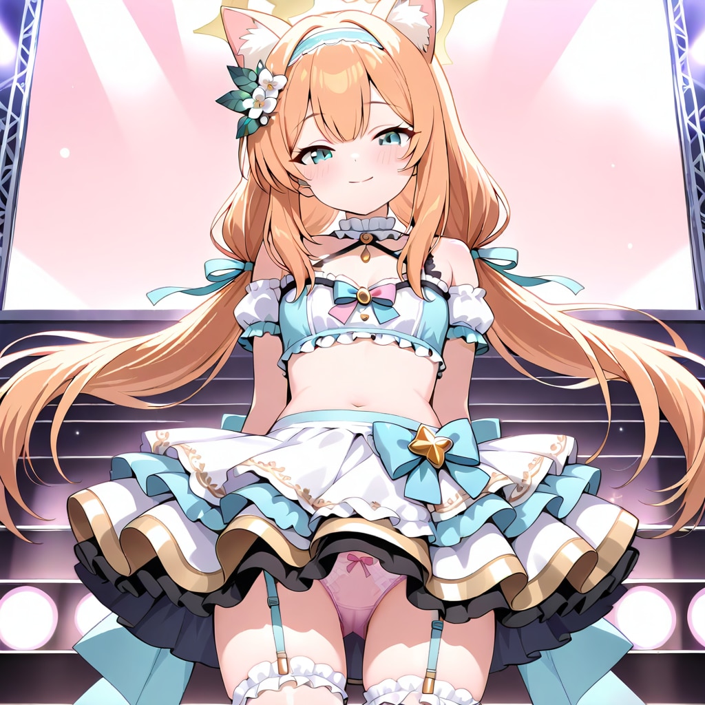 見えちゃってるアイドルなマリー
