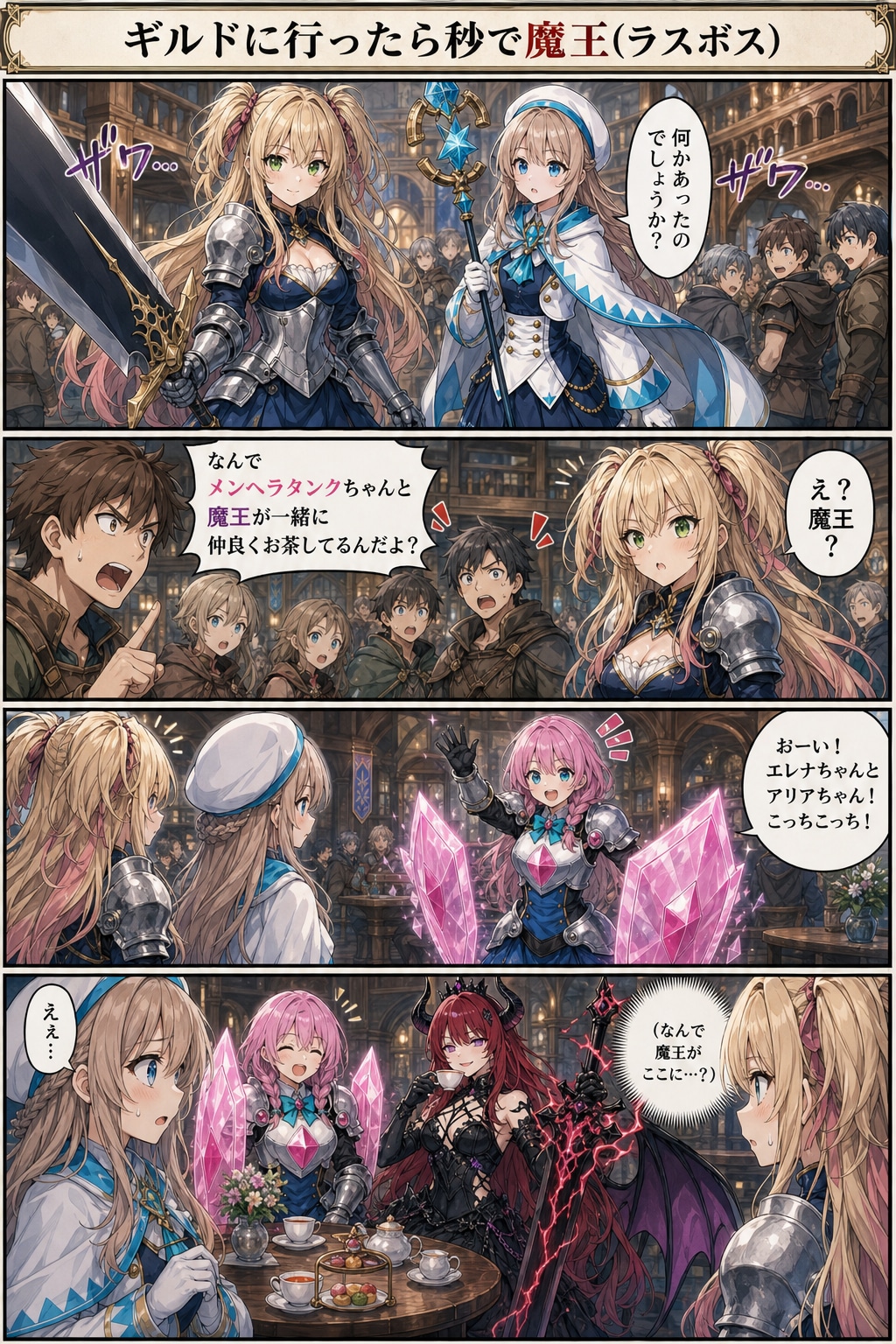 ギルドに行ったら秒で魔王