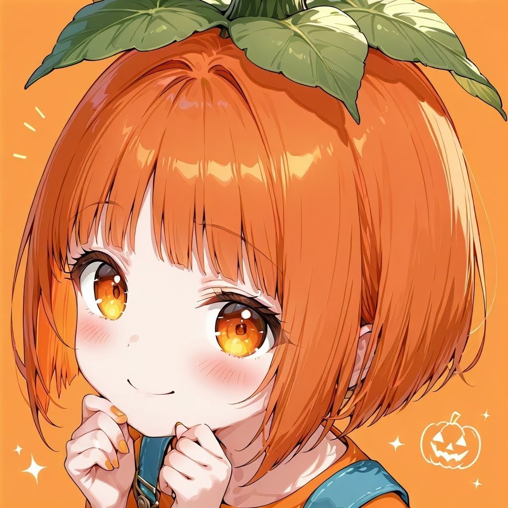 半分カボチャ娘