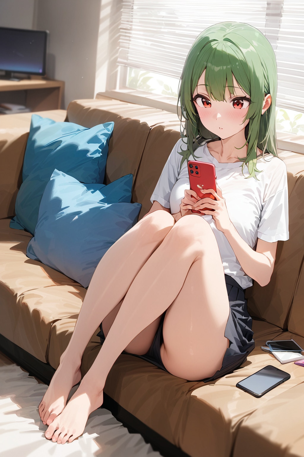 スマホ | の人気AIイラスト・グラビア