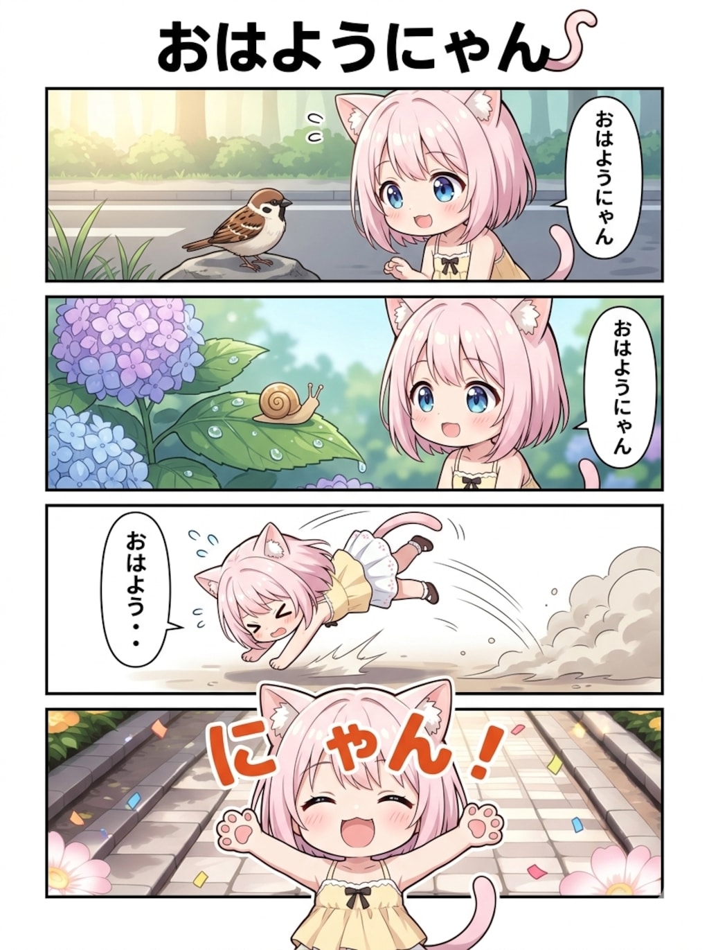 おはようにゃん