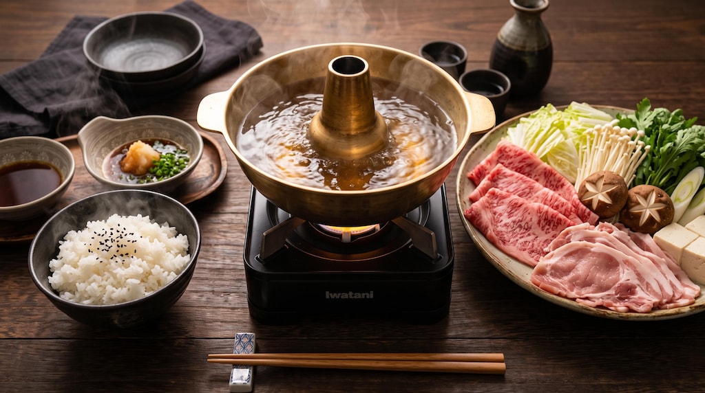 摩訶不思議食堂のしゃぶしゃぶセット