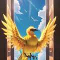 金の鳥 2枚目