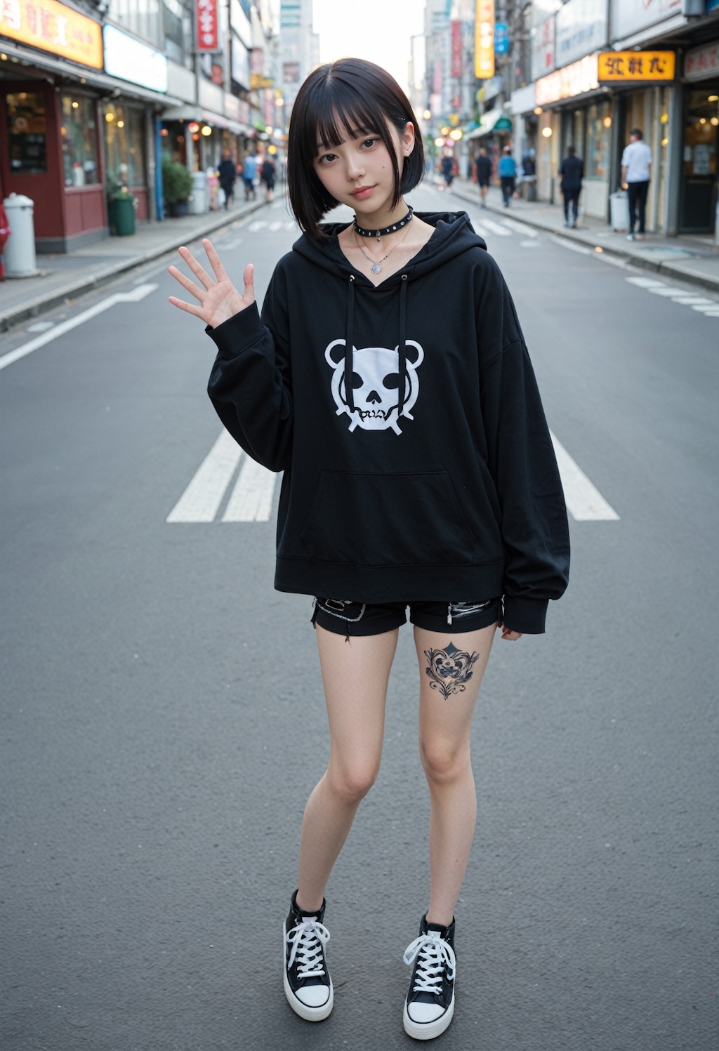 パンクちゃんの待ち合わせ 1/2