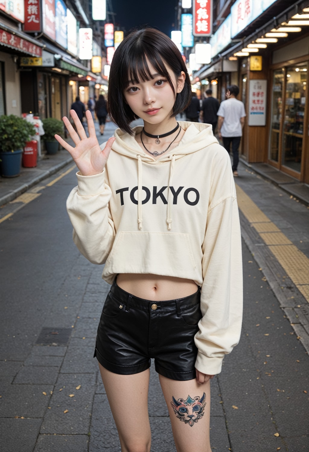 パンクちゃんの待ち合わせ 1/2
