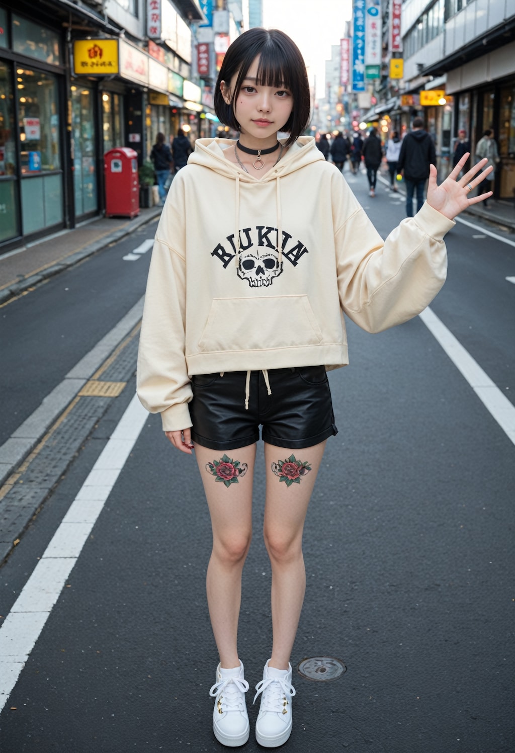 パンクちゃんの待ち合わせ 1/2