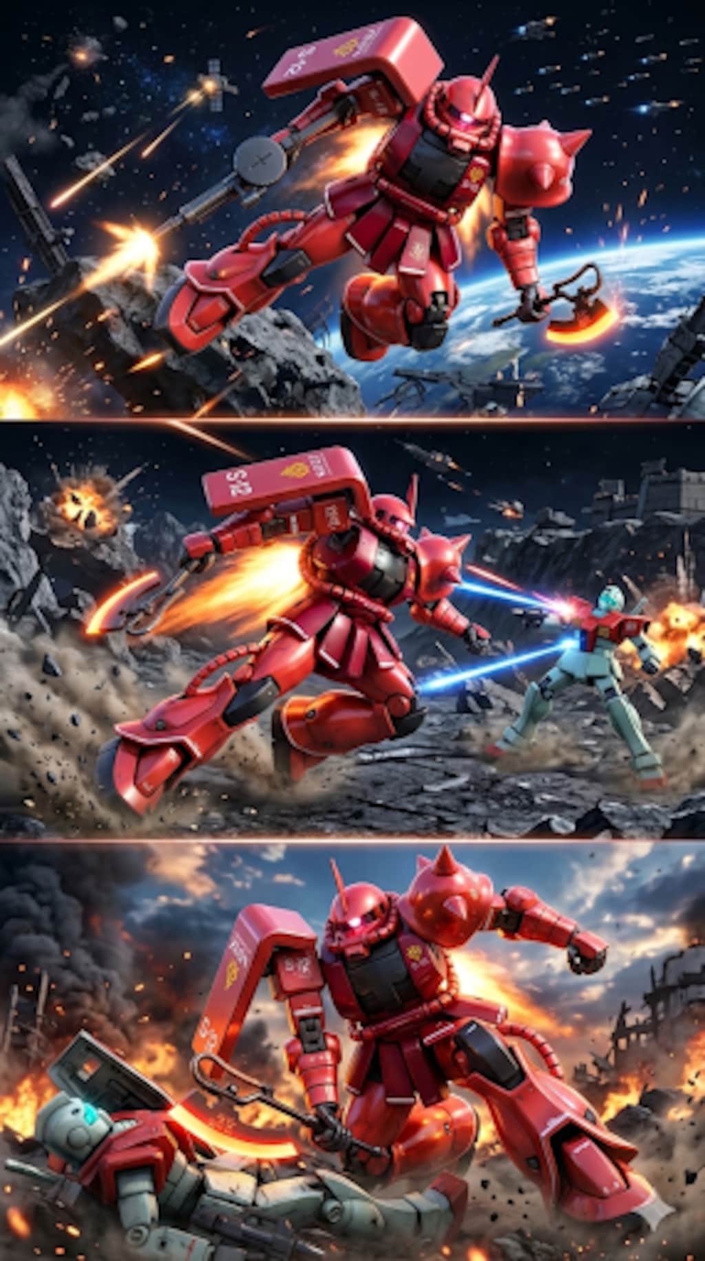 ザクの日　シャア専用ザク