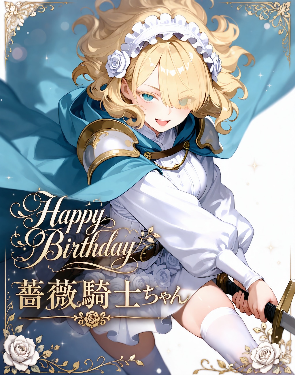 ハピバ🎉薔薇騎士ちゃん