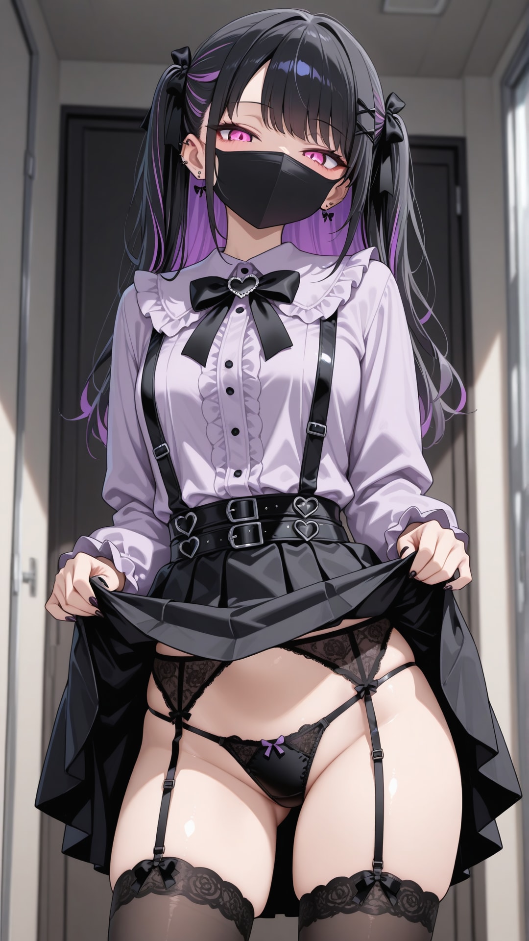 如月綺奈ちゃんのスカートめくり