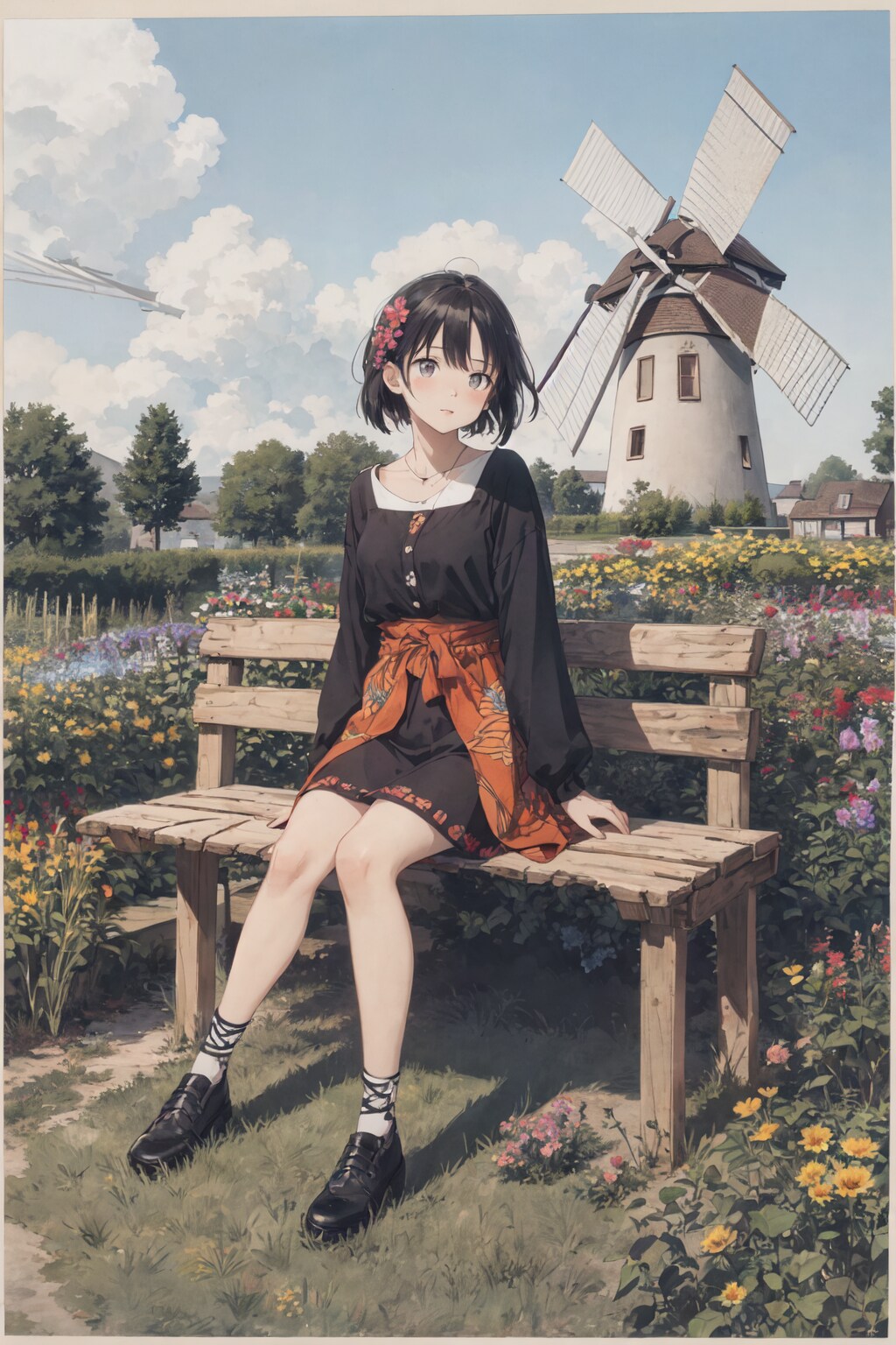 昔の写真っぽい