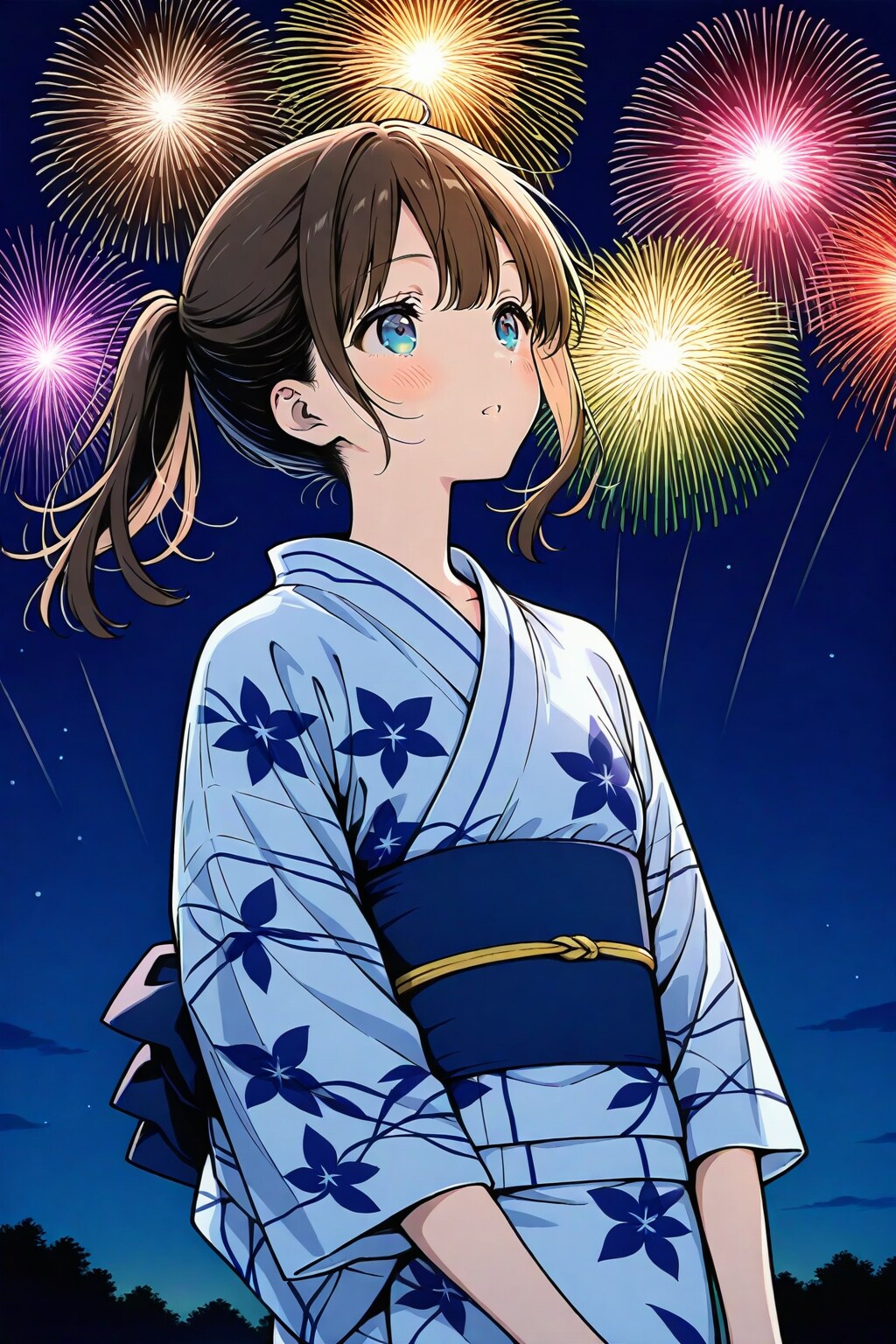 次は誰かと一緒に見れたらいいな | の人気AIイラスト・グラビア