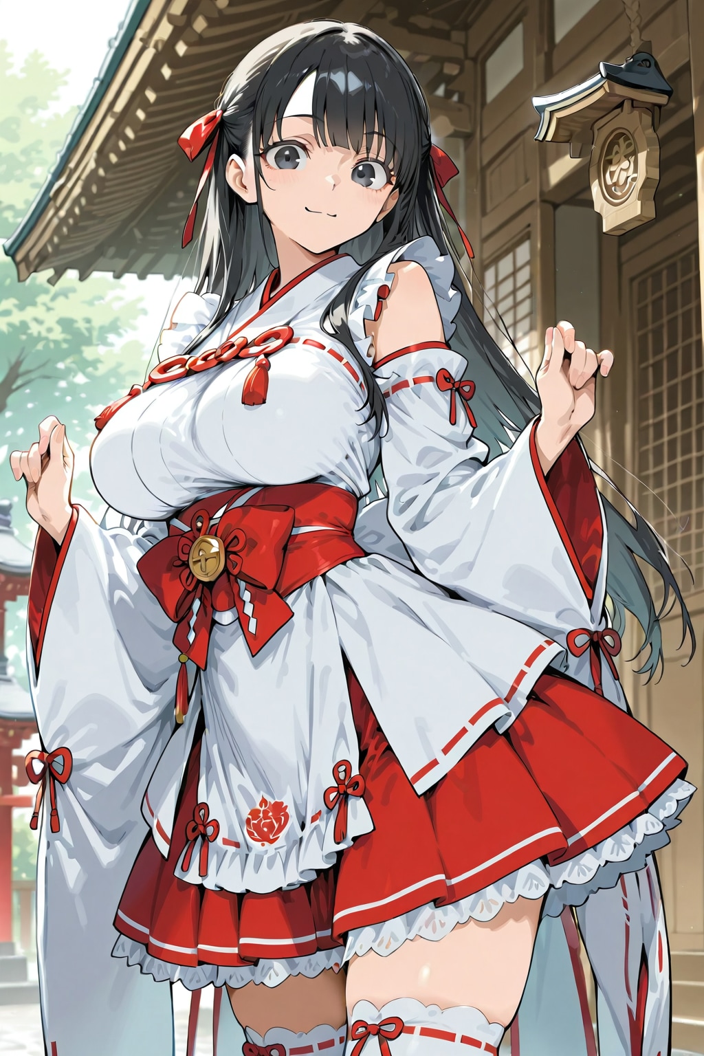 いまどきの巫女さん