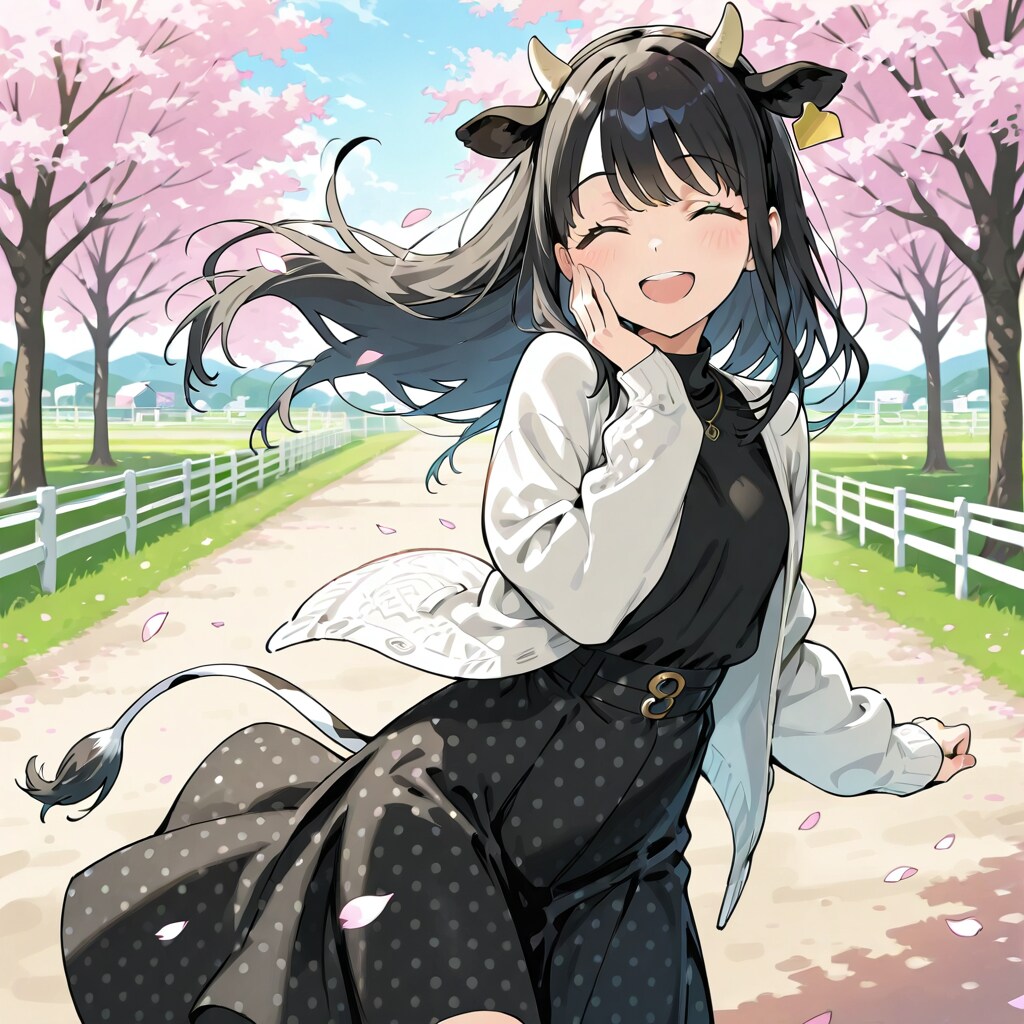 ほるすたいんちゃんの春のコーデ♥️